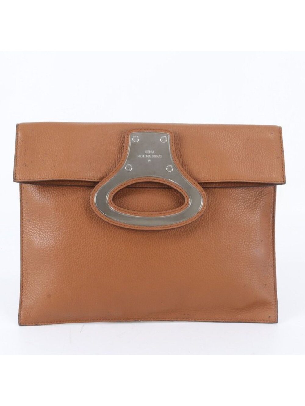 Louis Vuitton Taurillon Leather Portfolio 2-Way Clutch Pouch